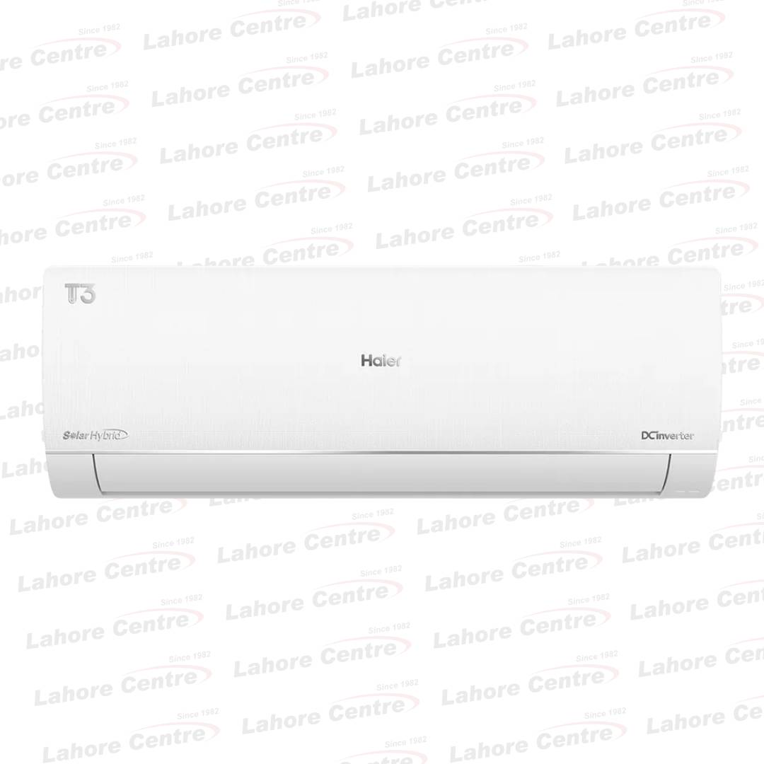 Haier 1.5 Ton DC Inverter AC Solar Hybrid T3 Plus (Ocean White) on Installments in Lahore