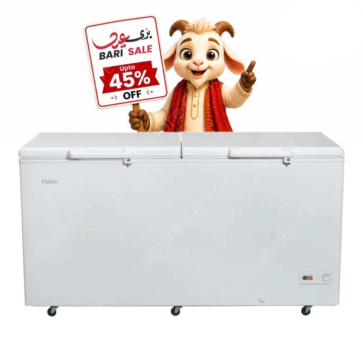 Haier HDF-545DD Inverter Deep Freezer | Bari Eid Bari Sale