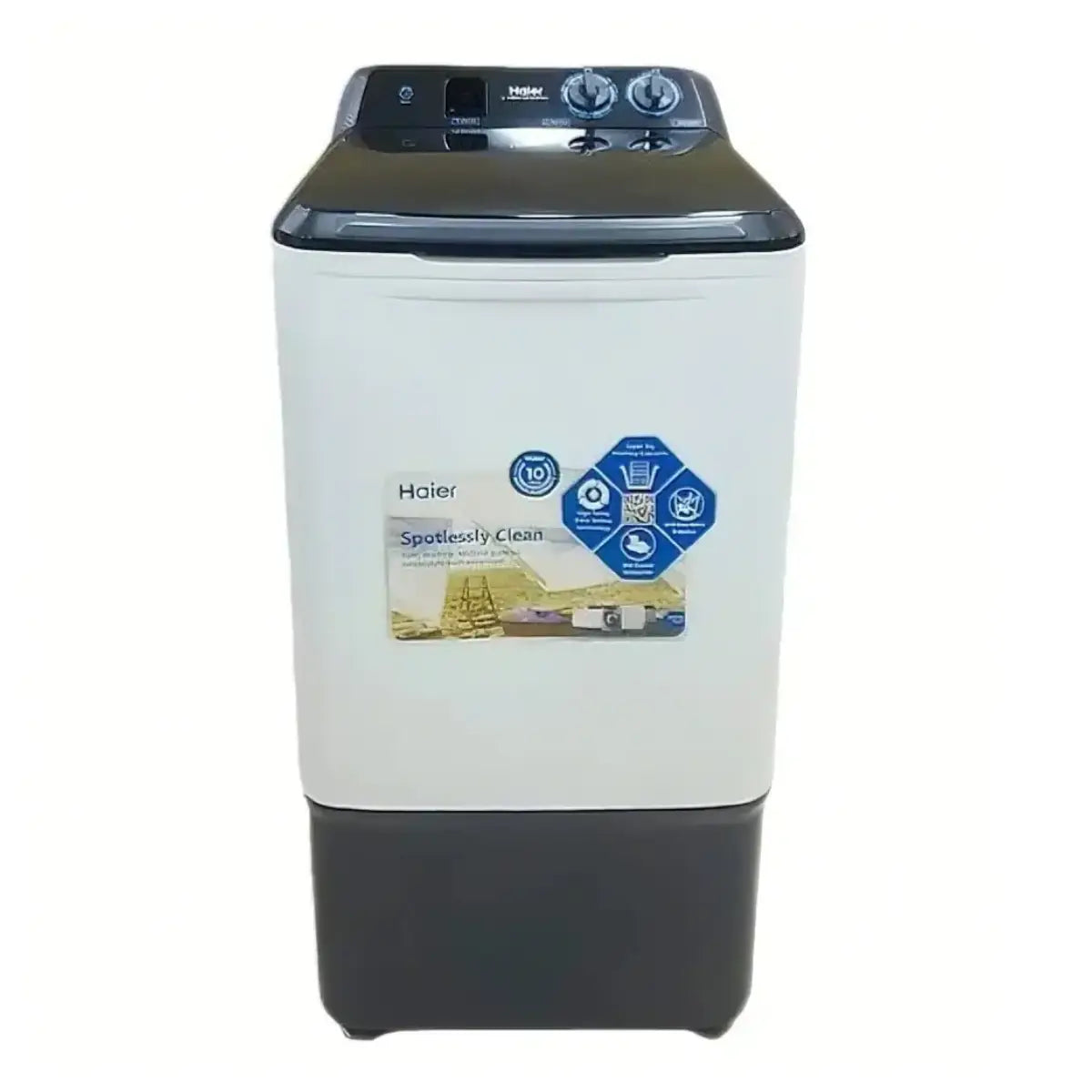 Haier HWM 80-1217 Single Tub Washing Machine 8KG on Installments in Lahore
