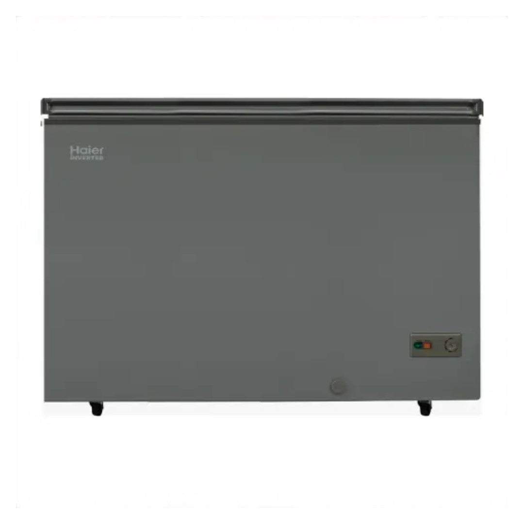 Haier Inverter Grey Single Door Deep Freezer HDF-345IG 