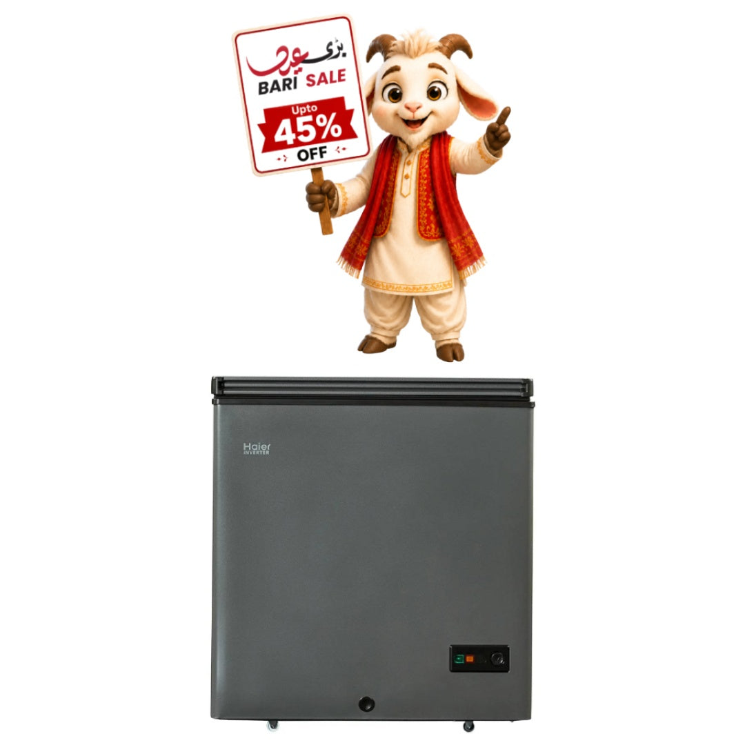 Haier Single Door Deep Freezer HDF-175IG | Bari Eid Bari Sale