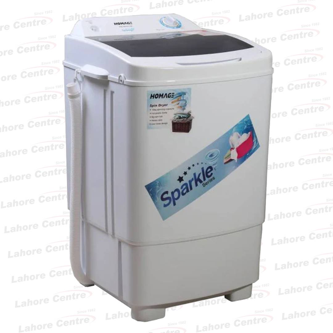 Homage HW-49101SP Spin Dryer 10KG on Installments in Lahore