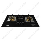 Izone IZN-3G-208 Glass Kitchen Hob LPG