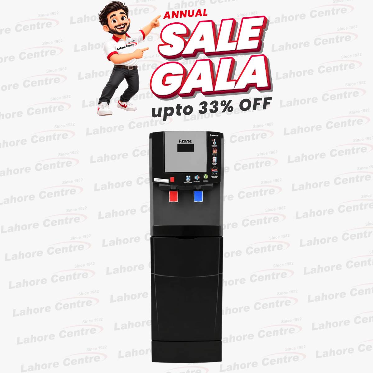 IZone 2015 Water Dispenser Black
