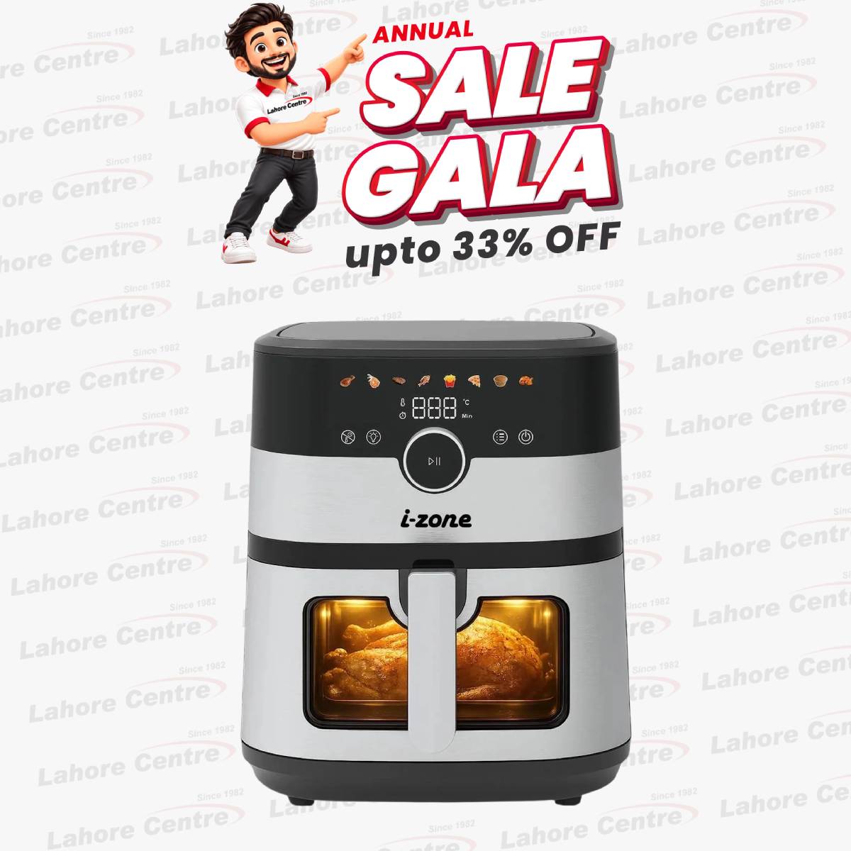 IZone NAT 999D Air Fryer Price in Pakistan 
 