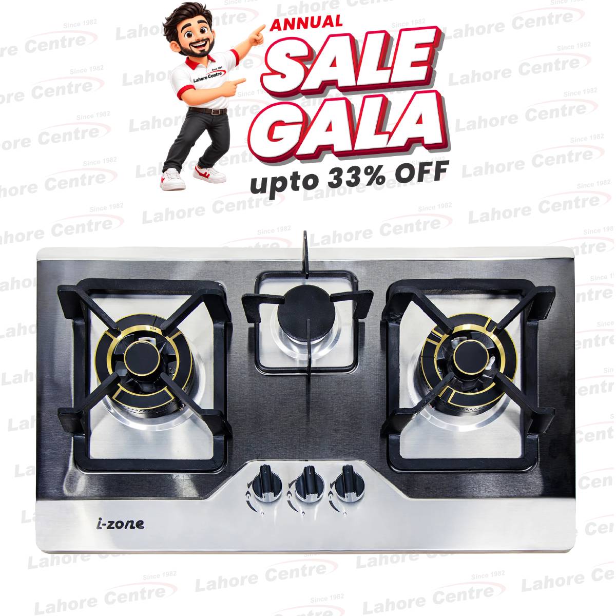 Izone IZN-3S-100 Kitchen Hob