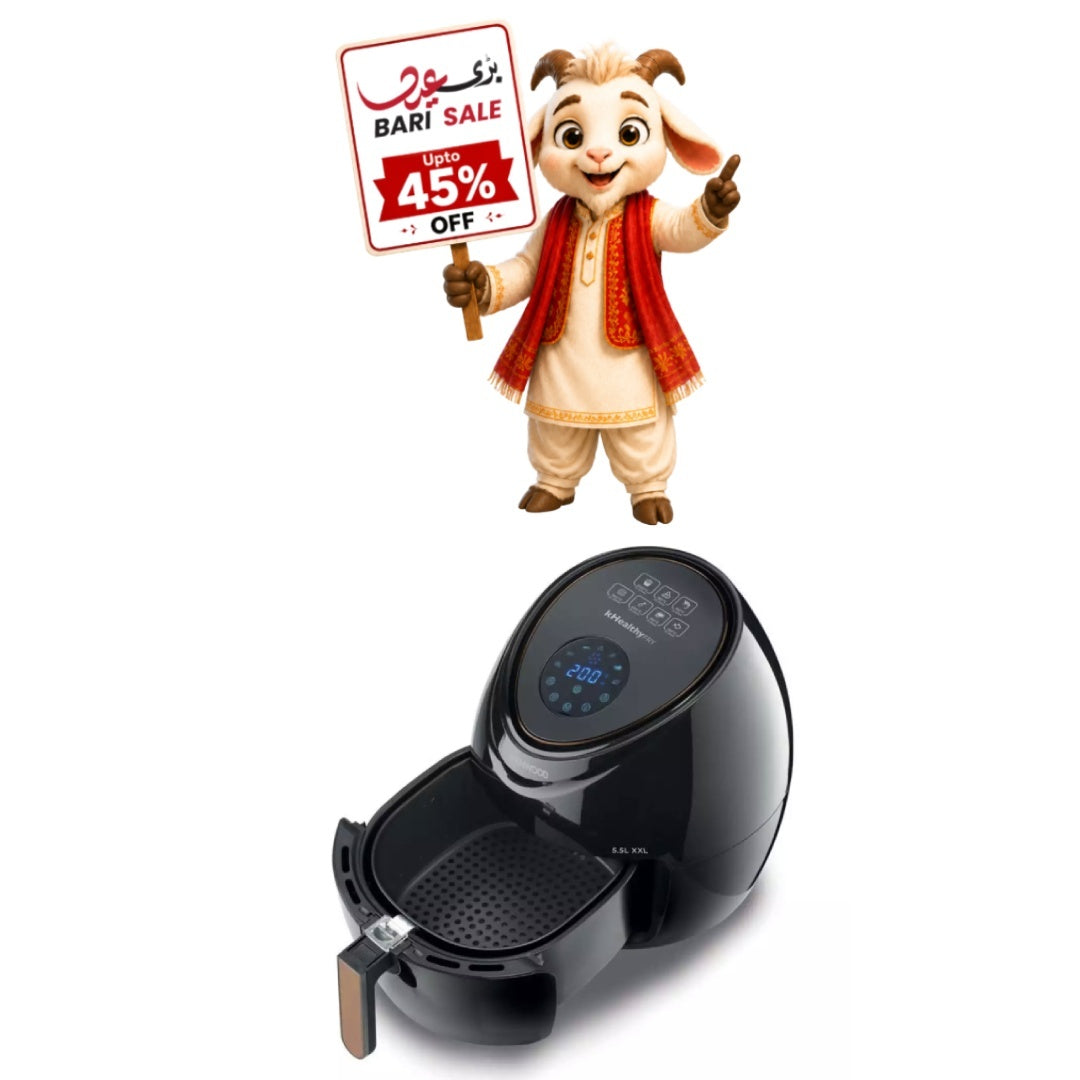 Kenwood HFP50 Air Fryer 5.5 Ltr Black | Bari Eid Bari Sale