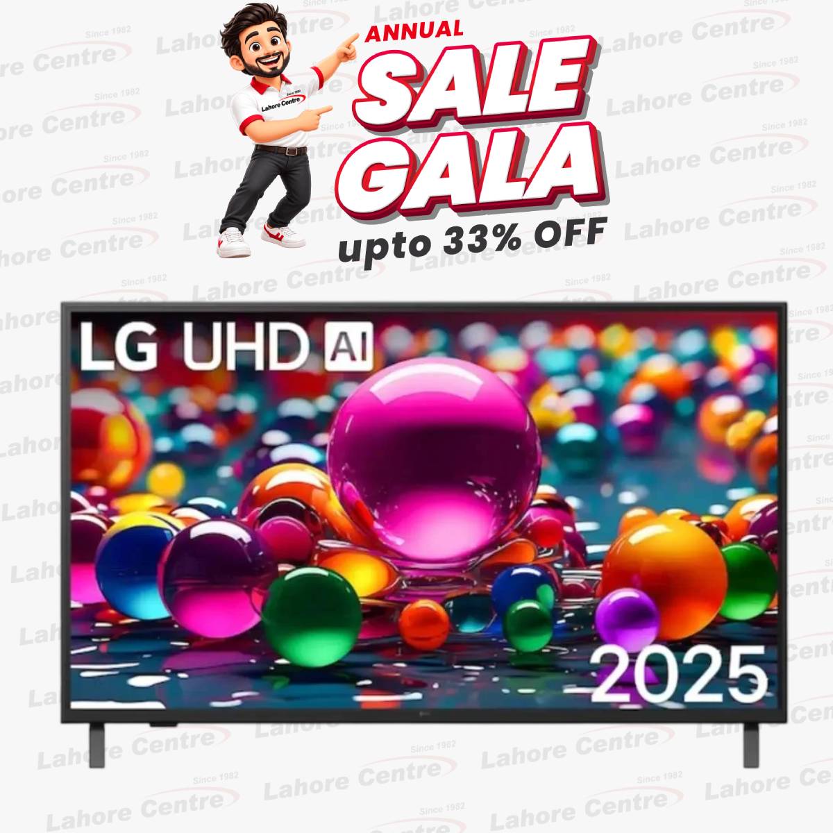 LG UA84 UHD 4k 55″ AI Smart TV