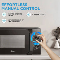 Midea 20 L Solo Microwave Oven MMO20CXA-ММРЕВК Manual Price in Lahore