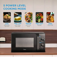 Midea 20 L Solo Microwave Oven MMO20CXA-ММРЕВК Manual Price in Pakistan