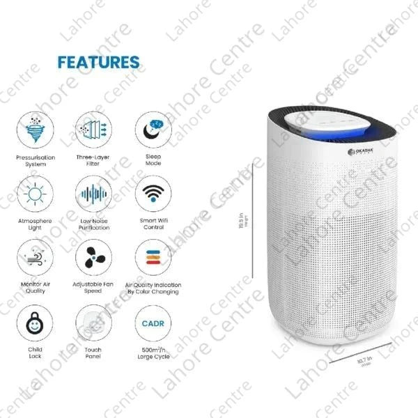 Okasha Smart Air Purifier OK-MAXAIR-WF