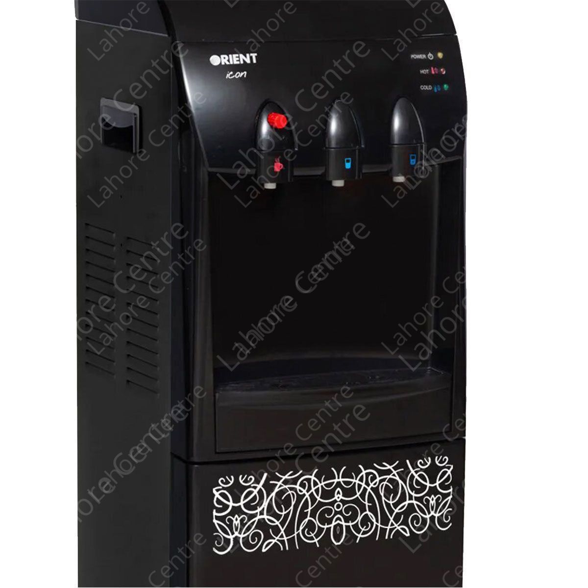 Orient Icon 3 Taps Black Water Dispenser