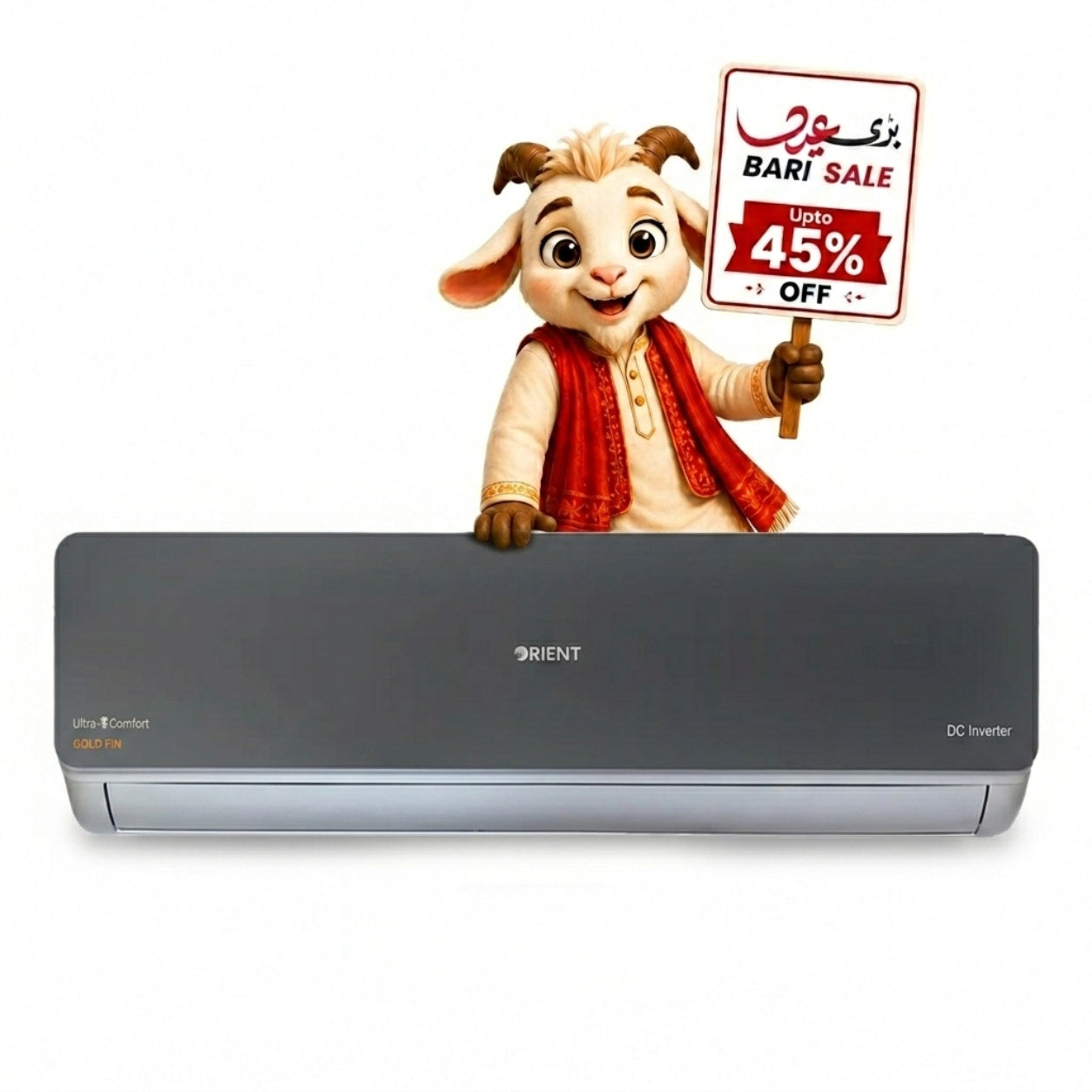 Orient 18X Ultron Super eComfort 1.5 Ton DC Inverter AC Bari Eid Bari Sale