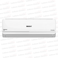 Orient AC 18C Star Plus T3 in white with a unique wall-mounted design, featuring Smartron Star technology for energy-efficient cooling and reliable performance.