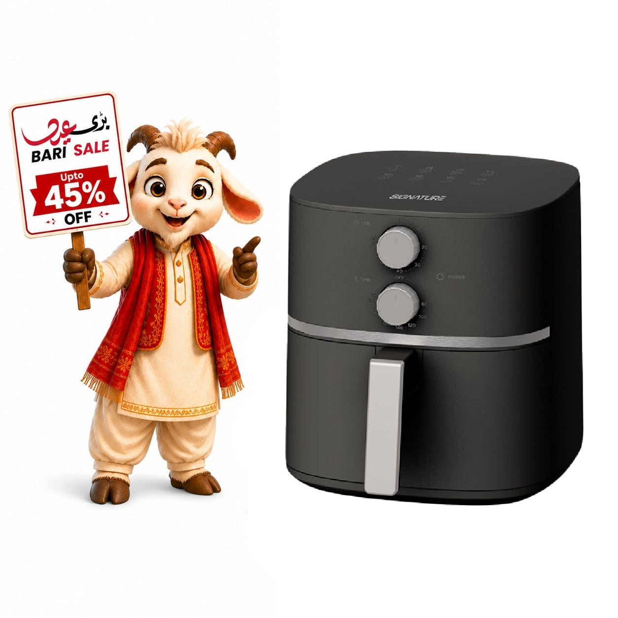 Signature 5500M Air Fryer 5.5L