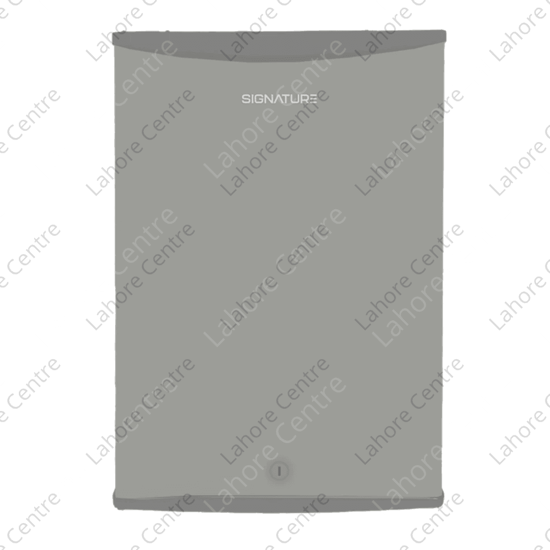 Signature BR50S Single Door Compact Bedroom Refrigerator Silver