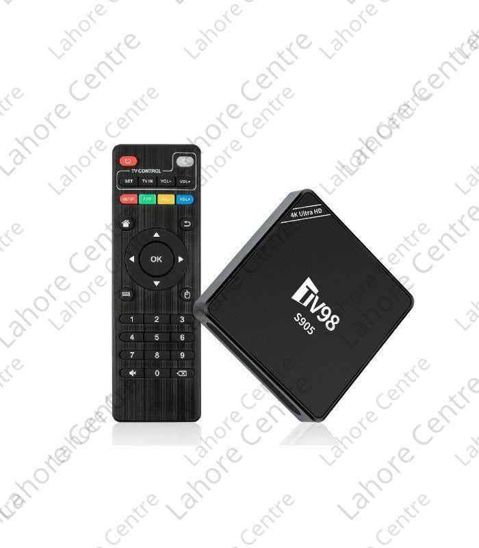 TV98 S905 Android TV Box HDR Set Top OS 4K WiFi