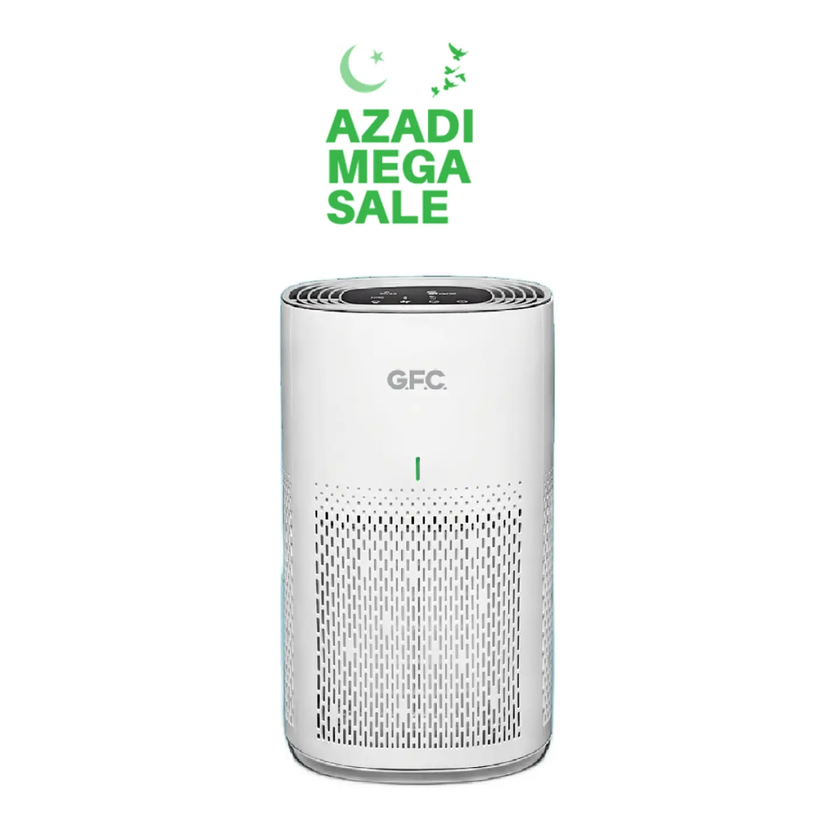 GFC Air Purifier GF-270 with H13 HEPA Filtration