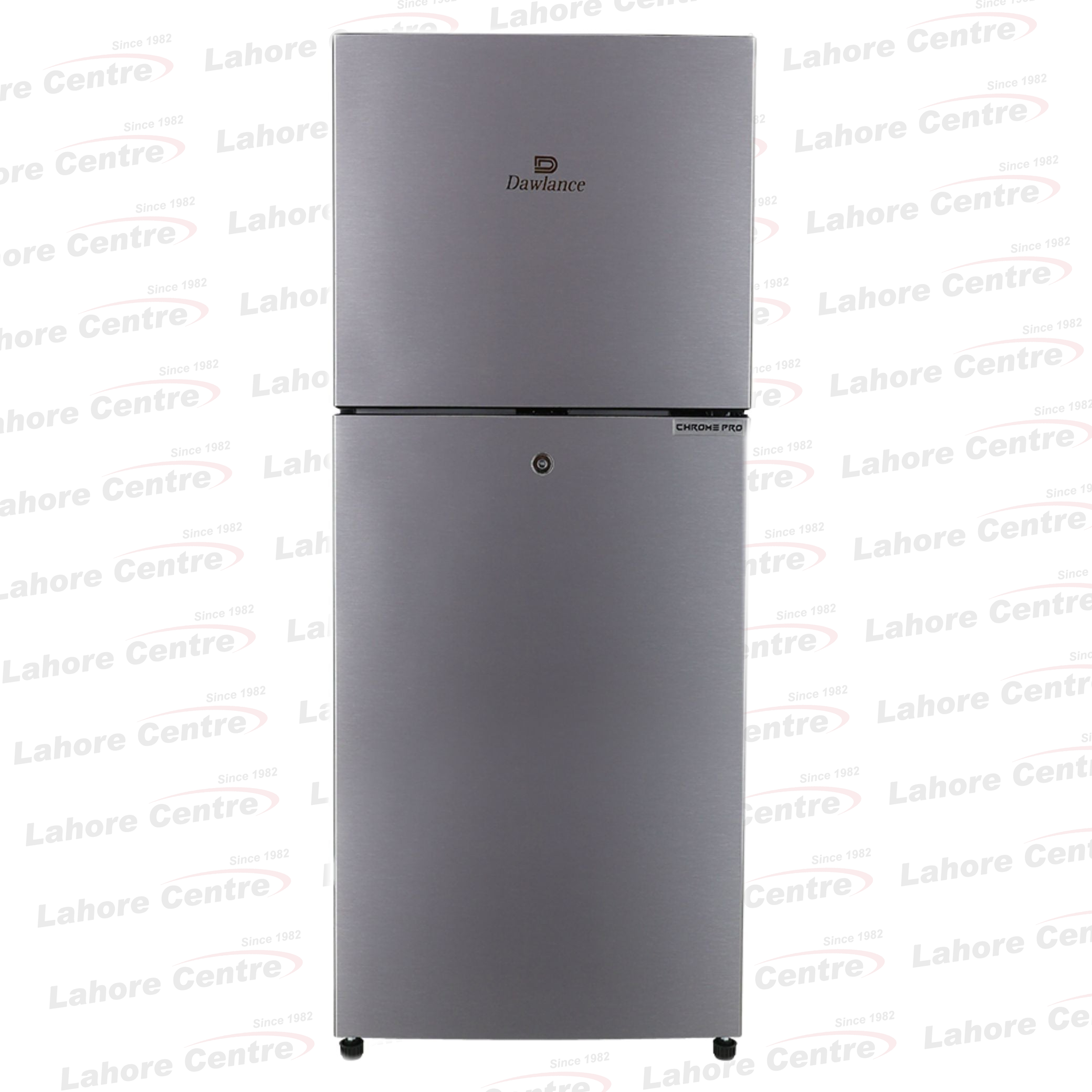 Dawlance 9160LF Chrome Pro Refrigerator Hairline Silver