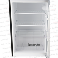 Dawlance 9173 WB Chrome Double Door Refrigerator Hairline Black Latest Model 

