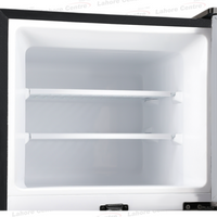 Dawlance 9173 WB Chrome Double Door Refrigerator Hairline Black