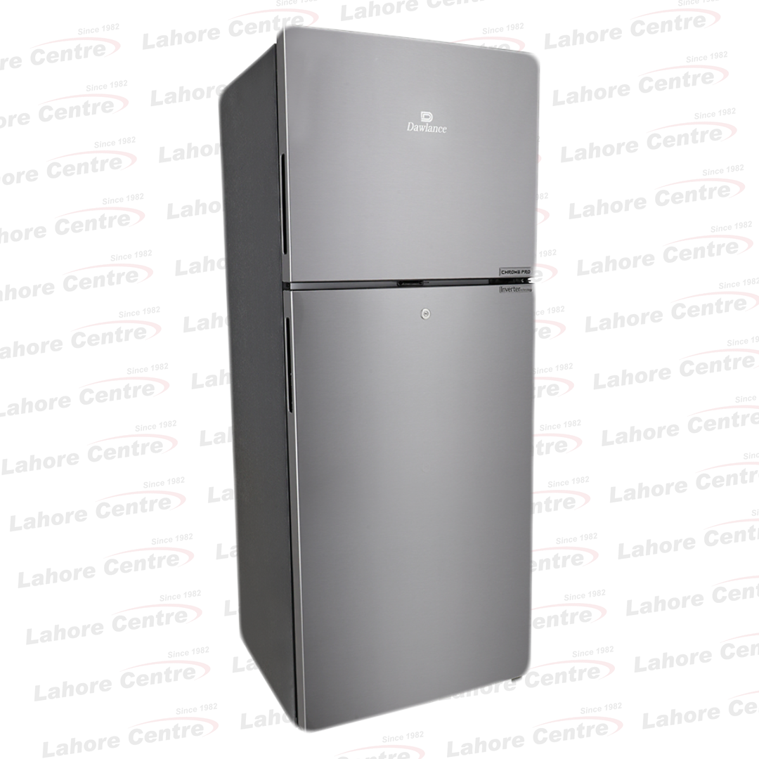 Dawlance 9173 WB Pro Double Door Refrigerator Hairline Silver