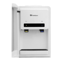 Dawlance WD-1051 CN Grey 2 Taps Top Load Water Dispenser with 16L Refrigerator Cabinet