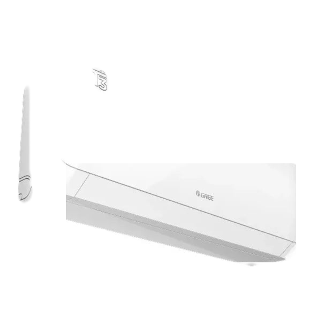 Gree 1 Ton Pular GS-12PITH15G-T3 Inverter Split