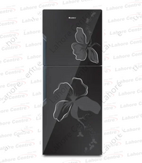 Gree E8890-CB1 Refrigerator Flower Black 16CFT