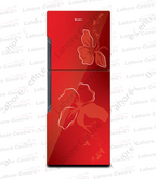 Gree E8890-CR1 Refrigerator Flower Red 16CFT