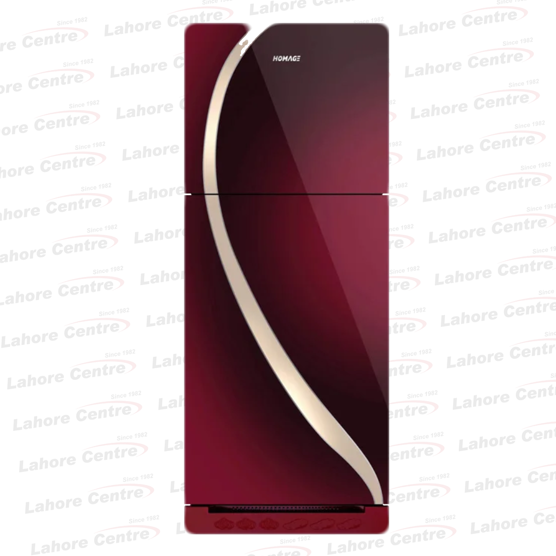 Homage HRF-47662 GD Double Door Refrigerator Maroon