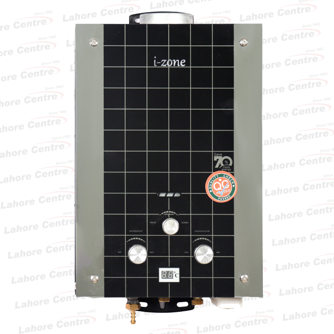 iZone D6S2L Instant Water Heater Deluxe LPG 6 Liter on Installments in Lahore