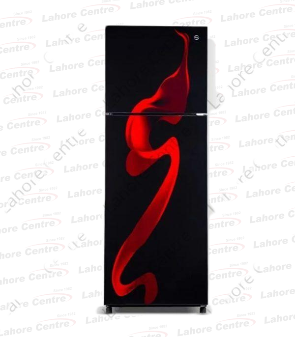 PEL PRGD-6350 Glass Door Refrigerator Red