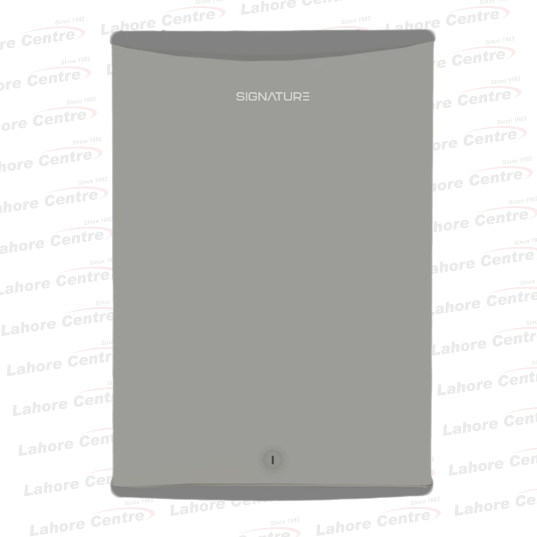 Signature BR50S Single Door Compact Bedroom Refrigerator Silver