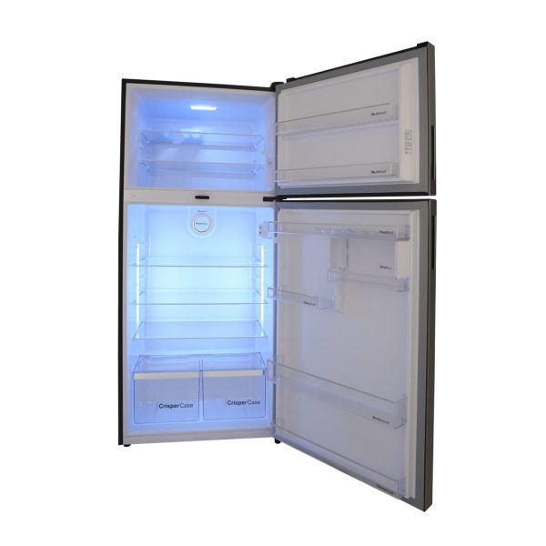 Dawlance 91999 Chrome Pro Refrigerator Hairline Silver - Image 2