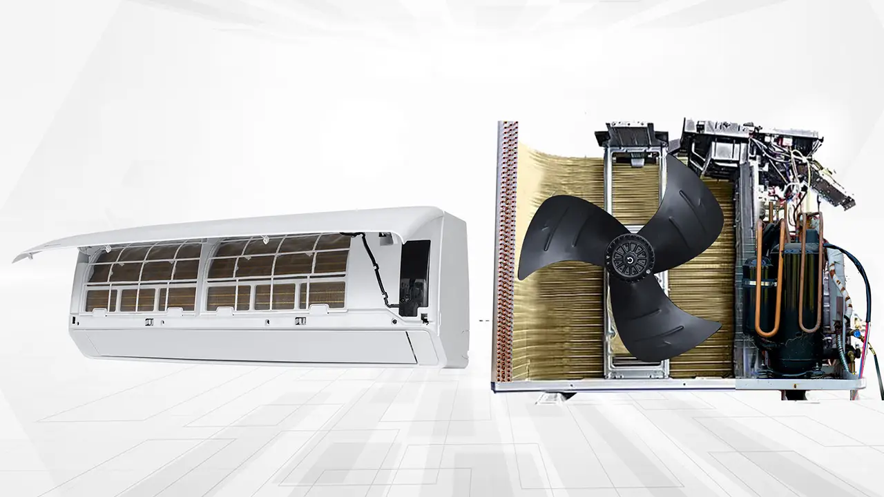 Gold Fin Cabinet AC 