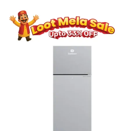 Dawlance 9149WB Chrome Pro Refrigerator Hairline Silver