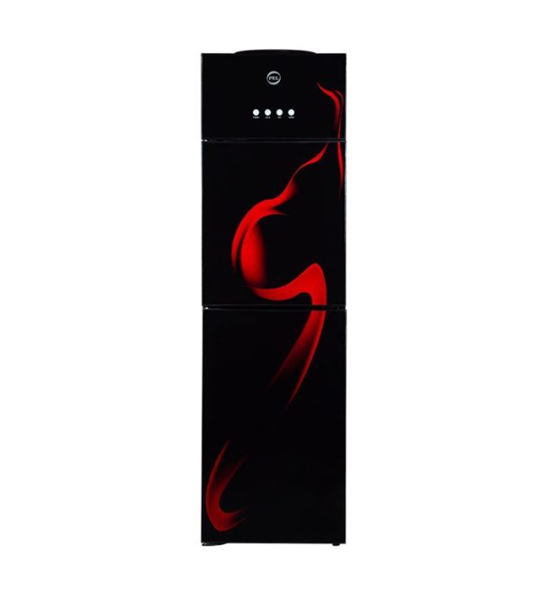 PEL 525 Curved Glassdoor Blaze Water Dispenser