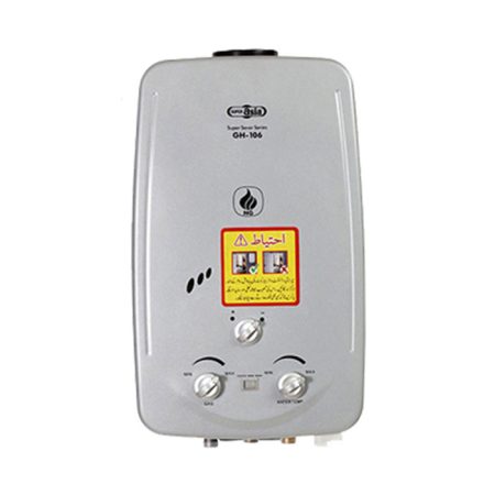 Super Asia Instant Geyser 106 LPG 6Ltr