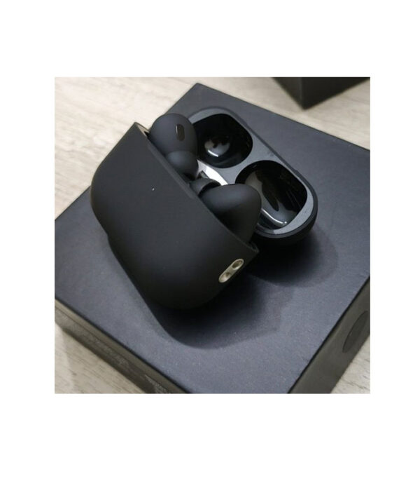 Airpods Pro Black with wireless charging case - Image 2