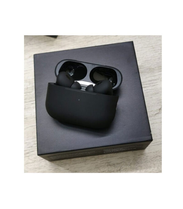 Airpods Pro Black with wireless charging case - Image 3