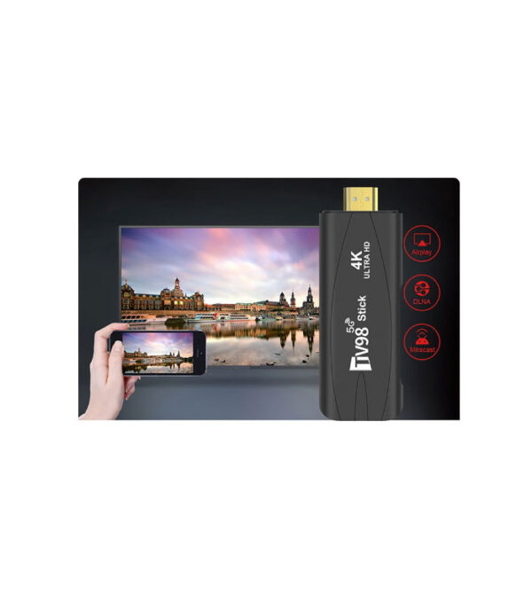 TV Box 98 Smart Stick Android 12.1 4K HD 2GB & 16GB - Image 3