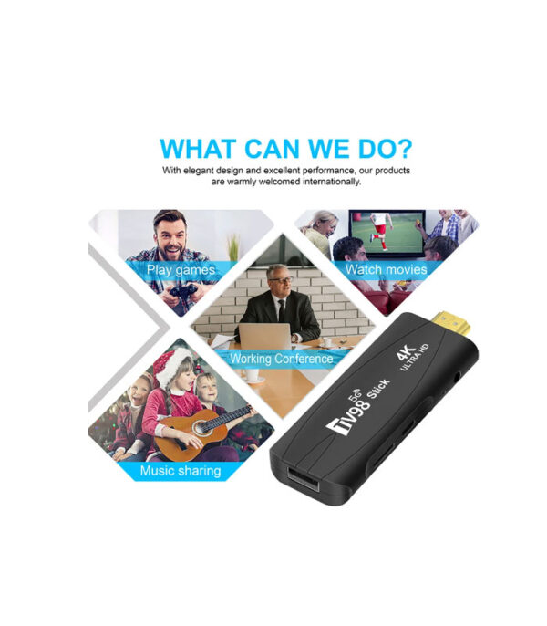 TV Box 98 Smart Stick Android 12.1 4K HD 2GB & 16GB - Image 4