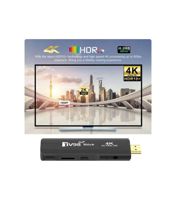 TV Box 98 Smart Stick Android 12.1 4K HD 2GB & 16GB - Image 5