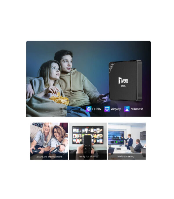 TV98 S905 Android TV Box HDR Set Top OS 4K WiFi - Image 4