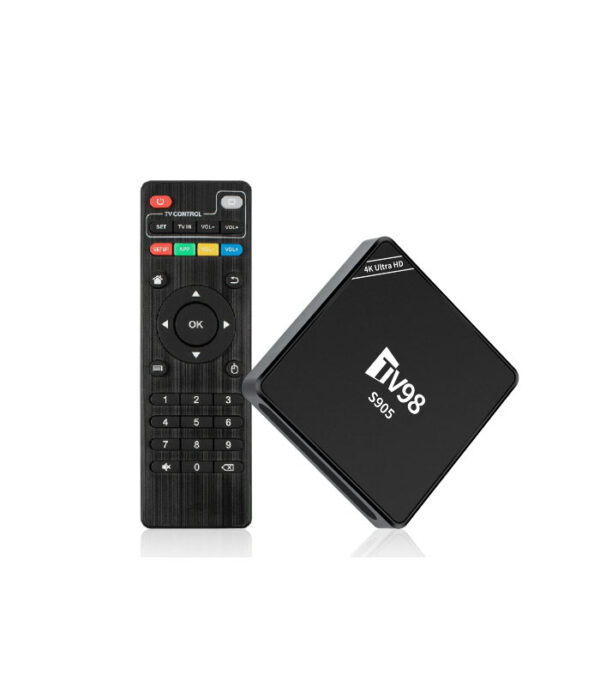 TV98 S905 Android TV Box HDR Set Top OS 4K WiFi