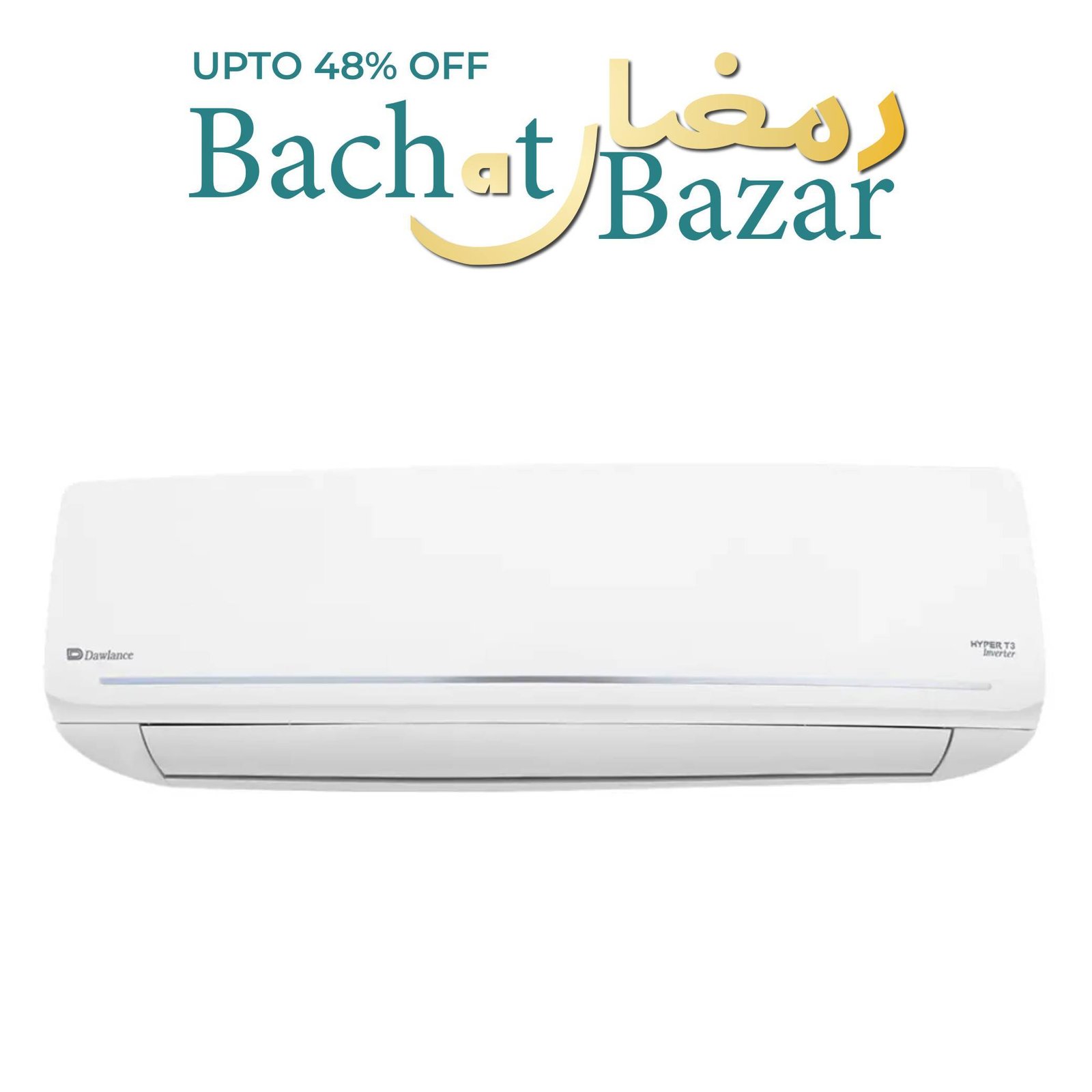 Dawlance 1.5 Ton Hyper T3 Inverter 30 Split AC White