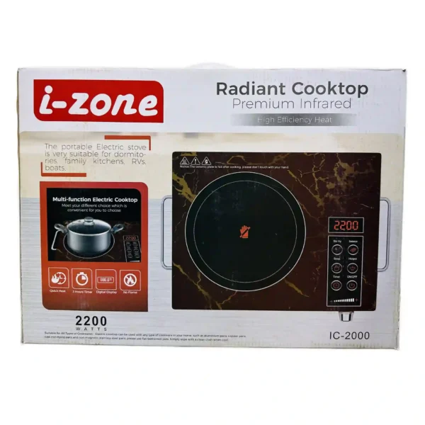 IZone NAT-IC 2000 Infrared Cooker - Image 4