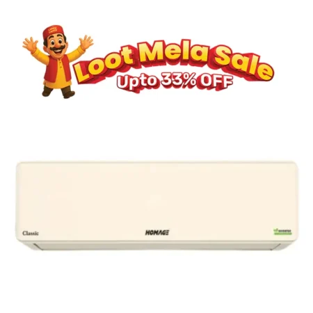 Homage 1.5 Ton T3 Air Conditioner Heat & Cool HCS-1821S