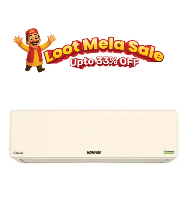 Homage 1.5 Ton T3 Air Conditioner Heat & Cool HCS-1821S